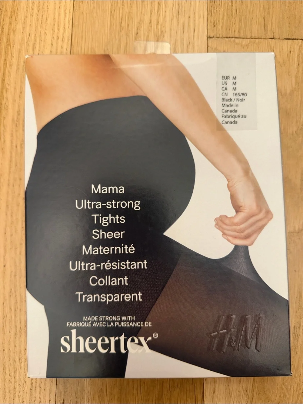 H&M Mama Ultra-Strong Sheer Maternity Tights - Black